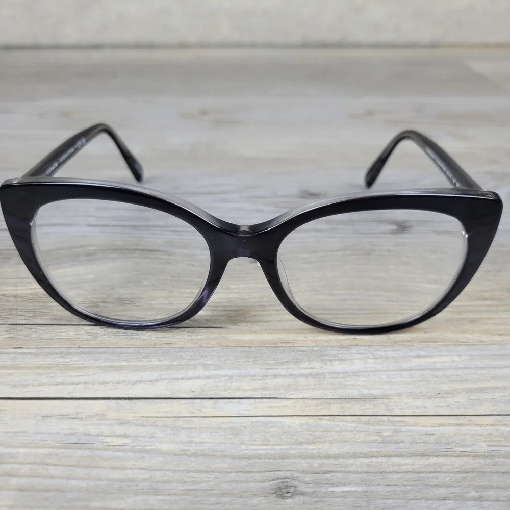 Coach Sunglasses HC8365U 57458G Black Transparent Grey Frames Only 55-18-140
